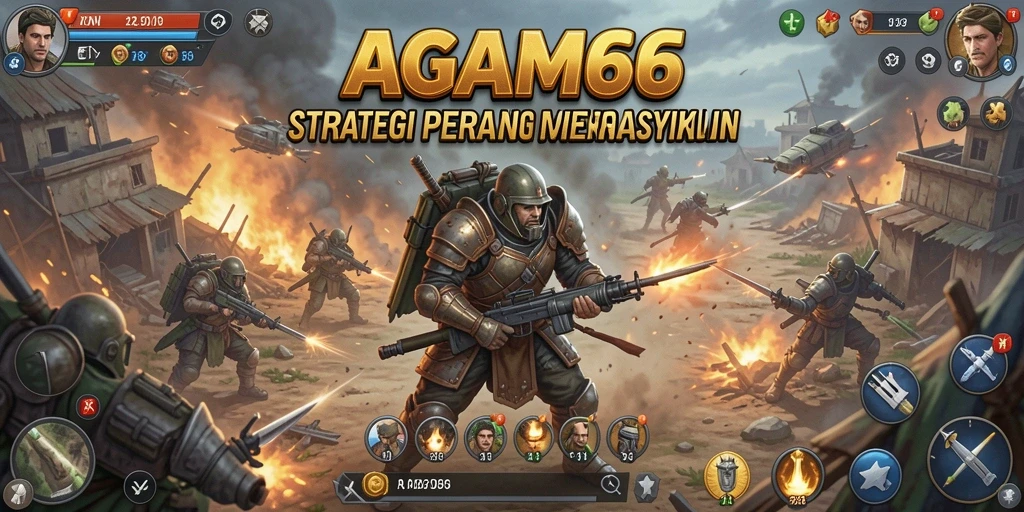 Tampilan gameplay AGAM66 yang seru dan mendebarkan.