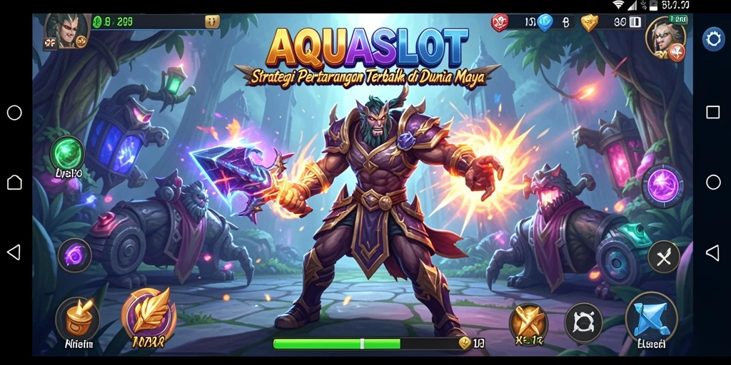 Tampilkan gameplay menarik AQUASLOT dengan strategi yang mendalam.