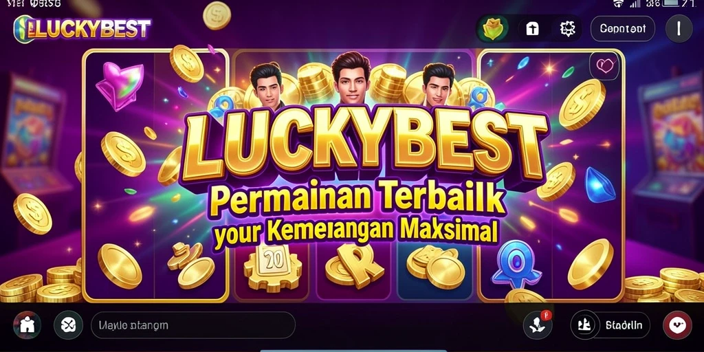 Tampilan gameplay menarik dari LUCKYBEST dengan tema Slot yang beragam.
