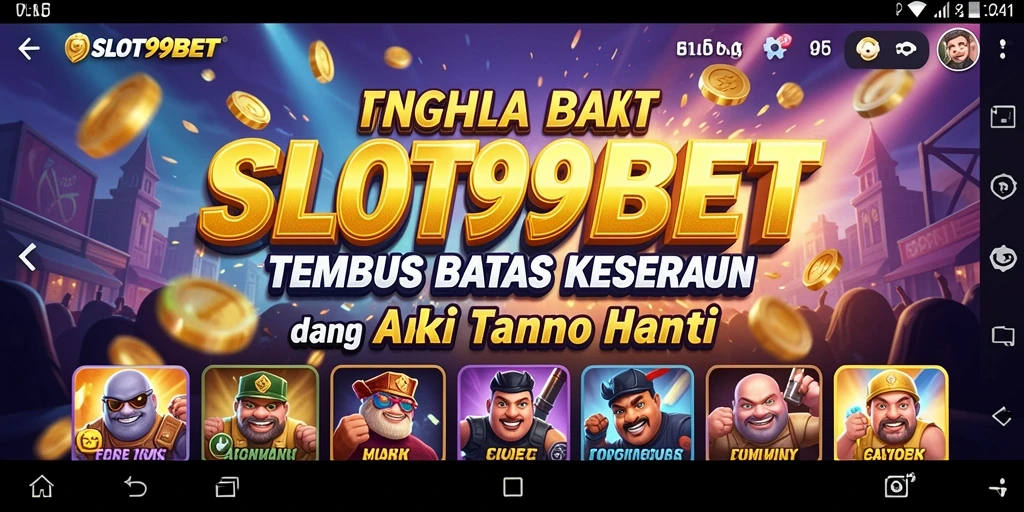Tampilan menegangkan dari pertarungan di SLOT99BET.